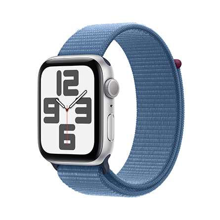Apple Watch SE GPS Smartwatch con cinturino Sport, 44 mm, alluminio/argento  - Worldshop