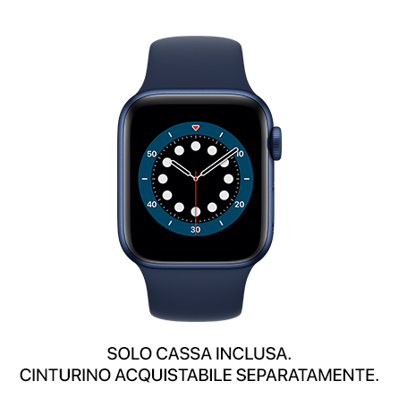 Cassa Apple Watch 6 Cellular Usato Grado B | Azzurro 40mm