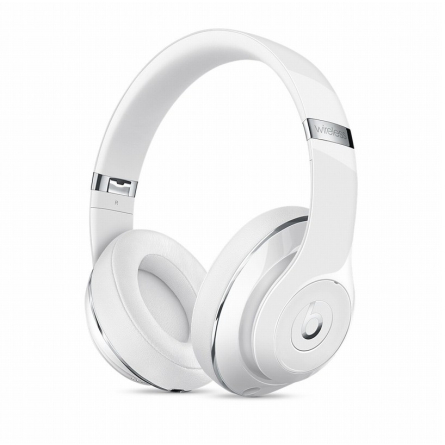 Cuffie over-ear Beats Studio Wireless - Bianco lucido