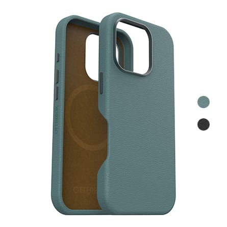 Cover OtterBox Symmetry Series Cactus Leather compatibile MagSafe per iPhone 16 Pro