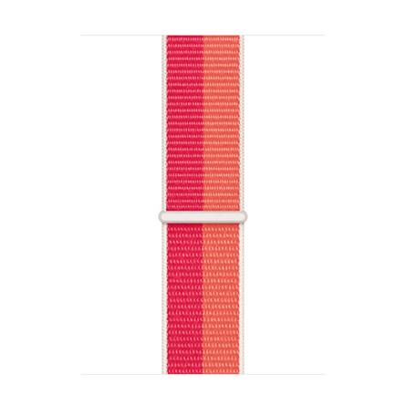 Cinturino Sport Loop mandarino/peonia per cassa Apple Watch da 42/44/45mm - Occasione: ex esposizione