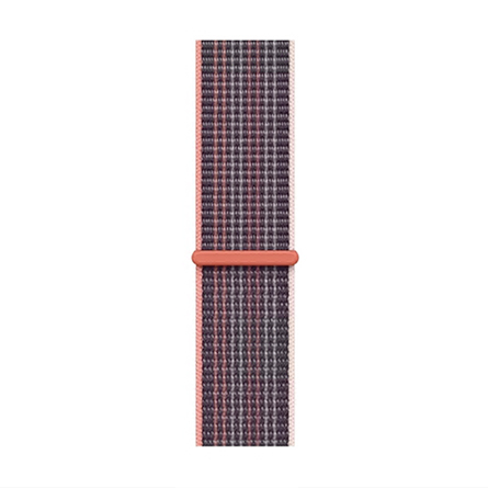 Cinturino Sport Loop viola sambuco per cassa Apple Watch da 42/44/45mm - Occasione: ex esposizione