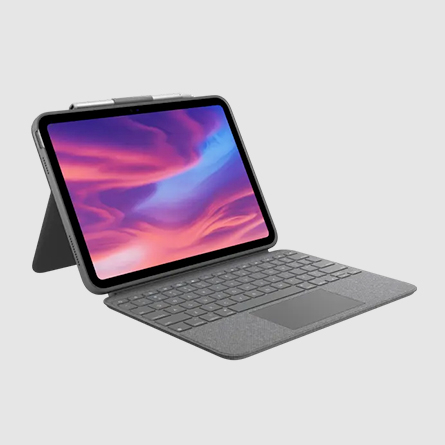 Custodia con tastiera Logitech Combo Touch per iPad 10a generazione