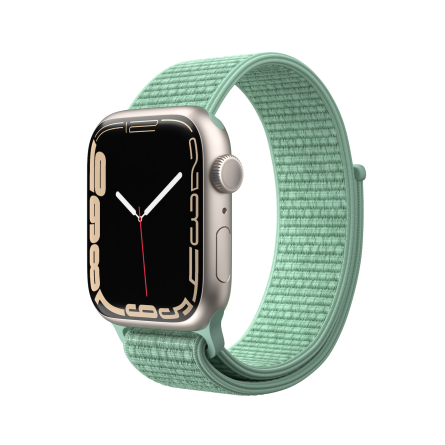 Cinturino in nylon per Apple Watch 38/40/41mm - Verde acqua