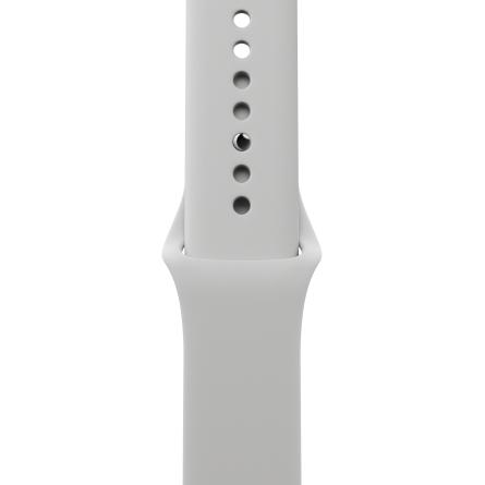 Cinturino in silicone per Apple Watch 42/44/45mm - Grigio