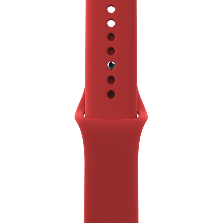 Cinturino in silicone per Apple Watch 42/44/45mm - Rosso