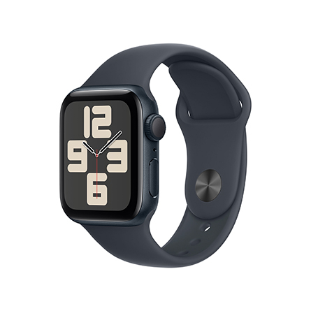 Apple Watch SE alluminio mezzanotte con cinturino Sport mezzanotte