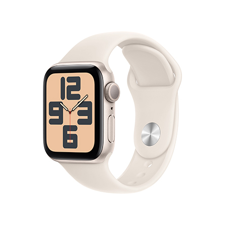 Apple Watch SE alluminio galassia con cinturino Sport galassia