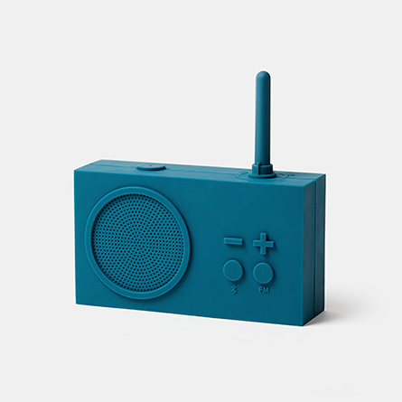 FM radio e Bluetooth Speaker Lexon Tykho 3 blu petrolio - Occasione: ex esposizione