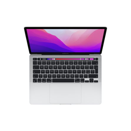 MacBook Pro 13" Chip Apple M2 / CPU 8-core / GPU 10-core / 8GB / 256GB SSD argento - Usato - Grado A