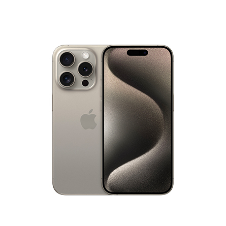 iPhone 15 Pro 128GB titanio naturale - Usato - Grado A