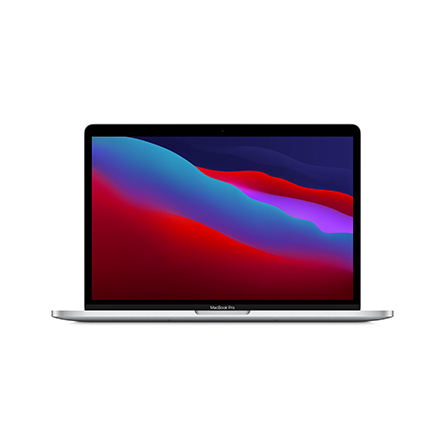 MacBook Pro 13" Chip Apple M1 / CPU 8‑core / GPU 8‑core / 8GB / 512GB SSD argento - Usato - Grado A