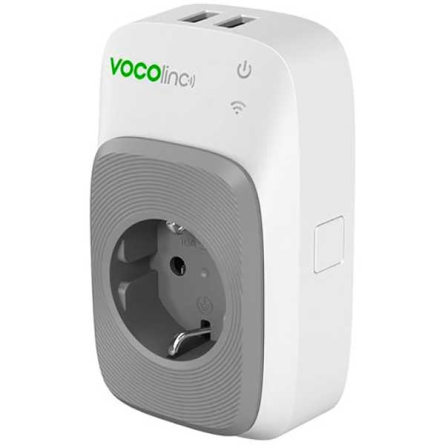 VOCOlinc PM5 - Presa Smart, 2 Porte USB e Luce