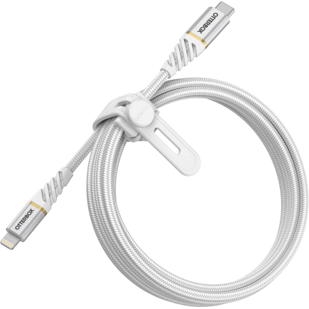 Cavo di ricarica rapida da USB-C a Lightning lungo 2 metri di OtterBox bianco