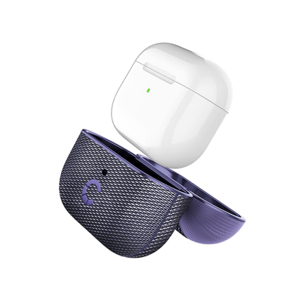 Custodia per AirPods Pro 1a generazione TekView di Cygnett lilla / viola