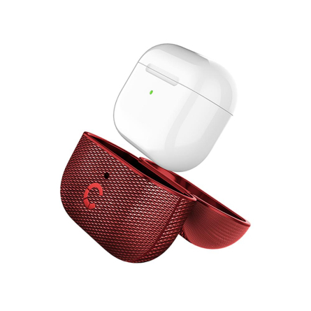 Custodia per AirPods Pro 1a generazione TekView di Cygnett rosso