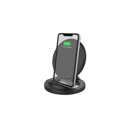 Caricatore rapido wireless PrimePro da 15W di Cygnett nero