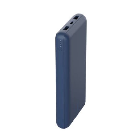 Powerbank 15w 20k con Cavo Usb-A Usb-C - Blu