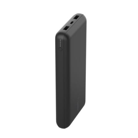 Powerbank 15w 20k con Cavo Usb-A Usb-C - Nero