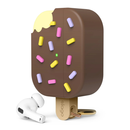 Custodia Gelato per AirPods Pro 2 - Marrone