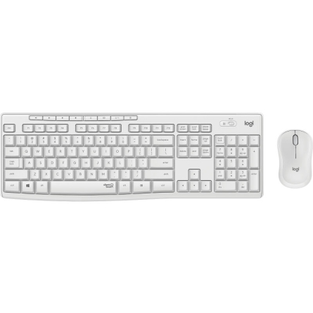 Kit Tastiera e mouse wireless MK270 - Bianco