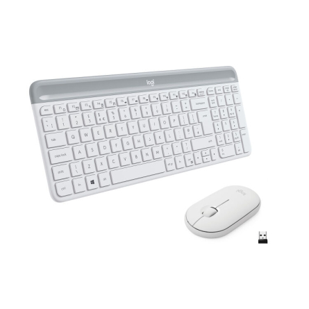 Kit Tastiera e mouse wireless MK470 - Bianco