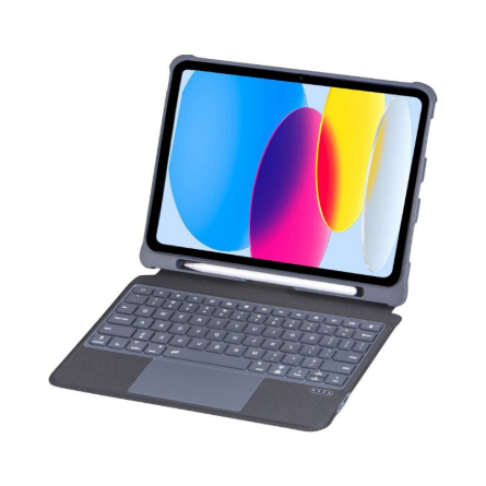 Cover protettiva Tunit per iPad 10a generazione con tastiera e trackpad