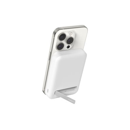 BoostCharge Pro - Power Bank Magnetico con Qi2 15W 8K - Bianco