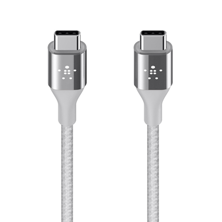 Cavo Belkin DuraTek da USB-C a USB-C in kevlar 1,2m argento