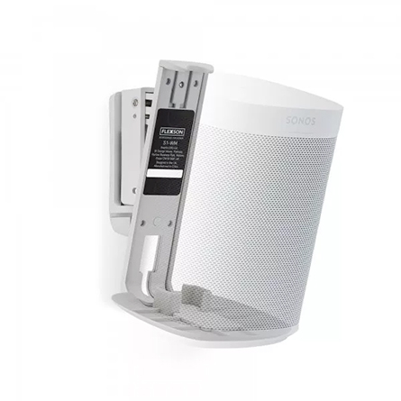 Supporto da parete bianco Flexson per Sonos One, One SL e Play:1