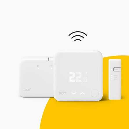 tado° − Termostato intelligente wireless v3+ con radioricevitore integrato