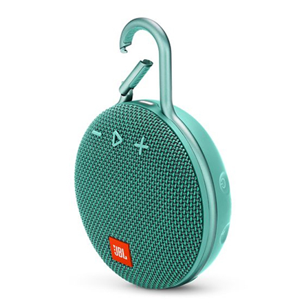 Speaker Bluetooth con gancio JBL Clip 3 waterproof verde acqua