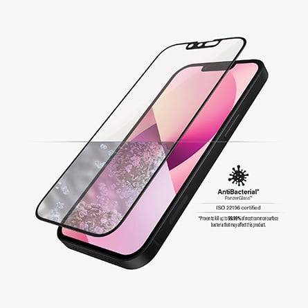 PanzerGlass™ − Proteggi schermo con filtro protettivo anti luce blu per iPhone 13 mini