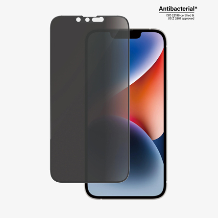 PanzerGlass™ − Proteggi schermo Privacy in vetro temperato per iPhone 14, 13 Pro, 13