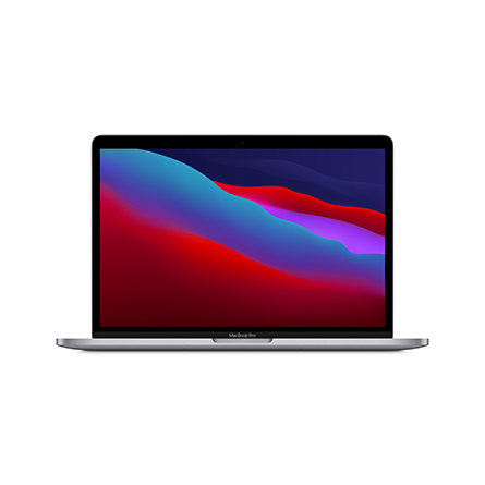 MacBook Pro 13" Chip Apple M1 / CPU 8‑core / GPU 8‑core / 8GB / 256GB SSD grigio siderale - Usato - Grado B