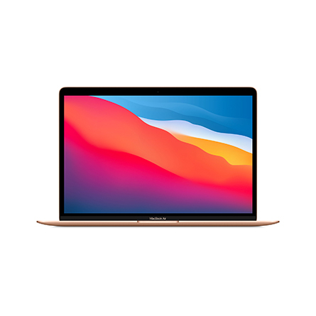 MacBook Air 13" M1 CPU 8‑core / GPU 7‑core / 8GB / 256GB SSD oro - Usato - Grado A