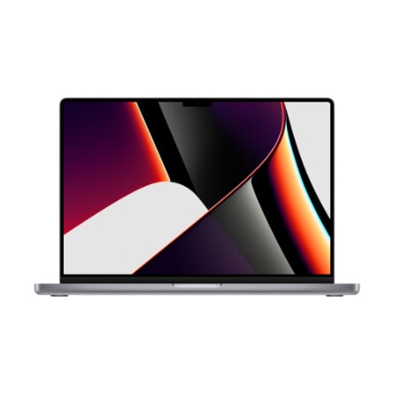 MacBook Pro 16" Chip Apple M1 Pro / CPU 10‑core / GPU 16‑core / 16GB / SSD 512GB grigio siderale - Usato - Grado B