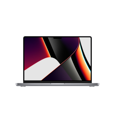 MacBook Pro 14" Chip Apple M1 Pro / CPU 8‑core / GPU 14‑core / 16GB / SSD 512GB grigio siderale - Usato - Grado A