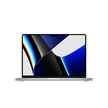 MacBook Pro 14" Chip Apple M1 Pro / CPU 8‑core / GPU 14‑core / 16GB / SSD 512GB argento - Usato - Grado B