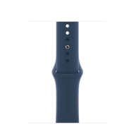 Cinturino Sport blu abisso per cassa Apple Watch da 42/44/45mm - Occasione: ex esposizione