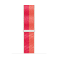 Cinturino Sport Loop mandarino/peonia per cassa Apple Watch da 42/44/45mm - Occasione: ex esposizione