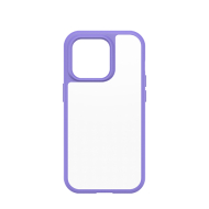 OtterBox − Cover React Series per iPhone 14 Pro trasparente bordo viola
