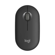 Logitech Pebble Mouse 2 M350s con pulsante personalizzabile Easy-Switch - Grafite