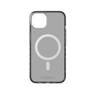 Custodia MagSafe trasparente Orbit per iPhone 13 di Cygnett nero