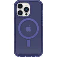 Custodia Symmetry Plus Clear per iPhone 13 Pro di OtterBox blu traslucido