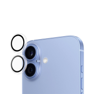 Vetro protettivo PanzerGlass per fotocamera di iPhone 16 e 16 Plus