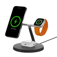 BoostCharge Pro, supporto di ricarica wireless 3 in 1 di Belkin nero